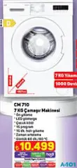 SEG 7 KG ÇAMAŞIR MAKİNESİ SEG 7 KG ÇAMAŞIR MAKİNESİ